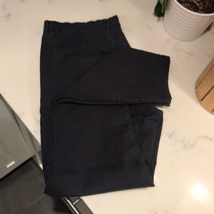 H&M Skinny Fit coupe skinny navy chino pant